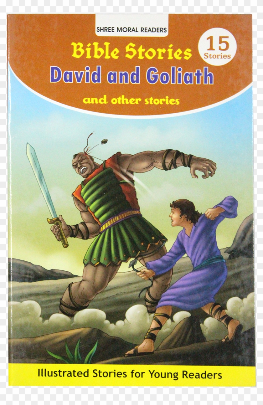 David And Goliath - Poster Clipart #3676995