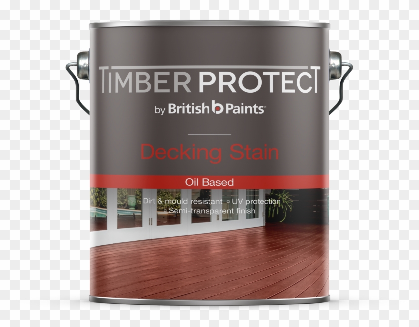 Timber Protect Decking Stain Is A Semi Transparent, - British Paints Clipart #3677033
