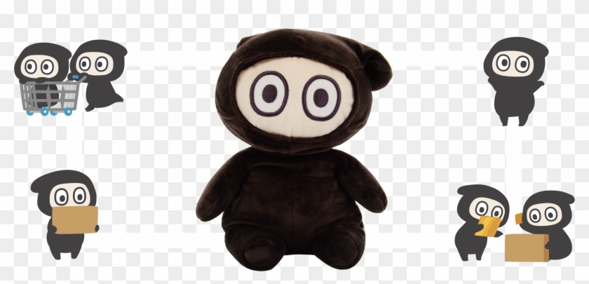 Ninja-kun,the Tiny Ninjas Who Help Out Around Tom, - Tokyo Otaku Mode Ninja Clipart #3677129