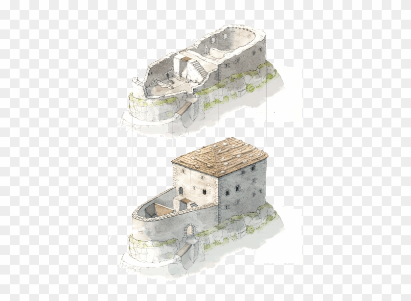 Ruine Alt Wartburg, Ch Medieval Life, Medieval Castle, - Castle Clipart