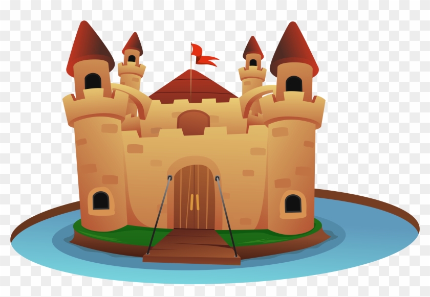 Free Png Download Castle Cartoon Clipart Png Photo - Cartoon Castle Png Transparent Png
