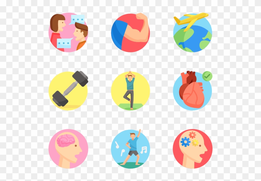 Active Lifestyle - Free Vector Round Avatar Clipart