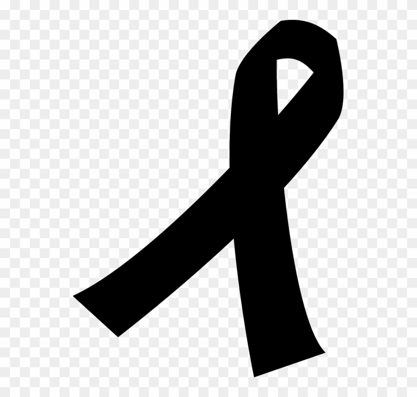 Lazo Negro Luto Png 2 » Png Image - Czarna Wstążka Na Fb Clipart