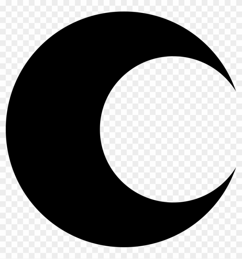 Moon Phase Symbol For Weather Interface Comments - Circle Clipart #3677474