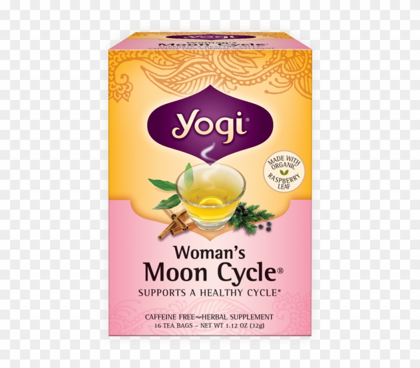 Woman's Moon Cycle Tea Clipart