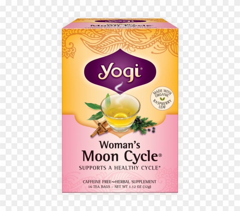 Woman's Moon Cycle Tea Clipart