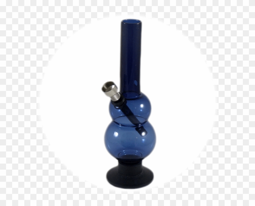 Small Double Bubble Dark Blue Bong - Majorelle Blue Clipart #3677709