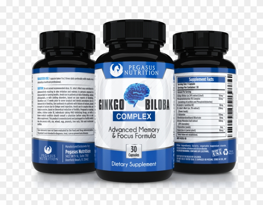 Free Pegasus Nutrition Ginkgo Biloba Complex Promotion - Medicine Clipart #3677738