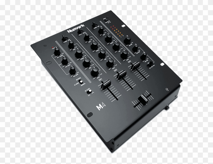 Table Mixing Numark M4 3way - Rane Dj Mixer Clipart #3677809