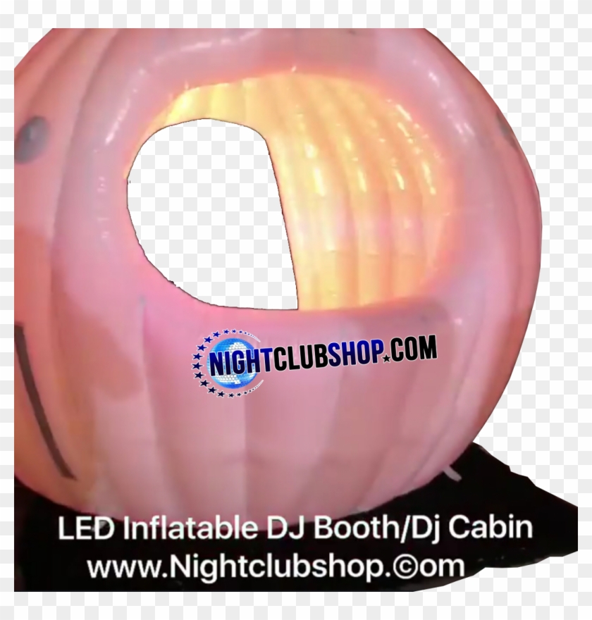Inflatable Pop Up Led Dj Booth Djbooth Sphere,light - Inflatable Clipart