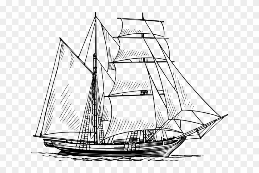 Old Ship Clip Art - Png Download #3678436