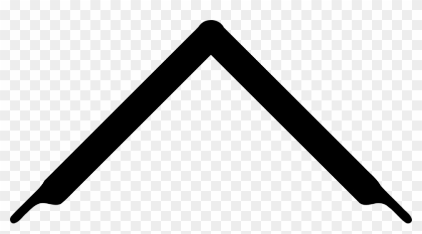 Compass Draw Geometry Arc Circle Drawing - Chevron Up Icon Clipart