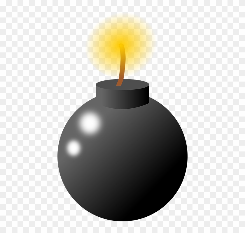 Bomb Danger Free Vector Graphic On Pixabay - Flame Clipart #3678682