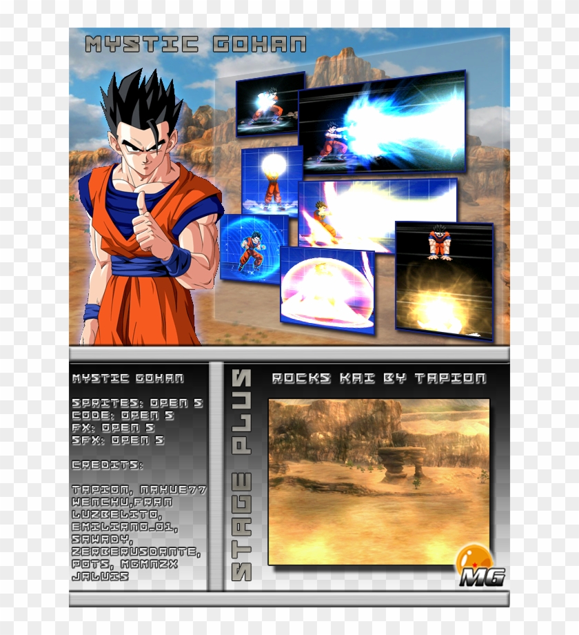 Kame Hame Ball Chou Kame Hame Ha Masenko Chou Masenko - Char For Mugen Gohan Mystic Clipart