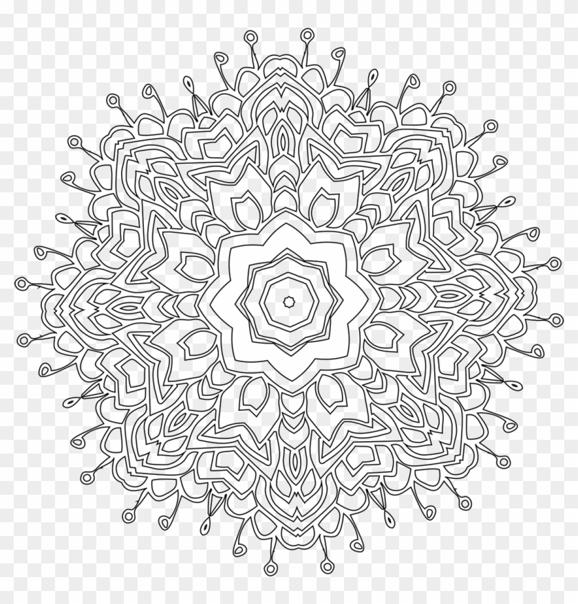 Doodle Transparent Cactus Tumblr Sketch Coloring Page - Circle Clipart