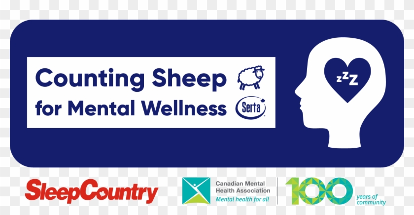 Counting Sheep For Mental Wellness - Canadian Mental Health Association Clipart #3679406