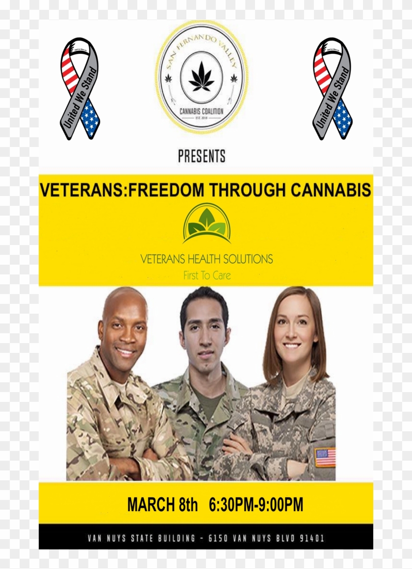 Freedom Through Cannabis/moderated By Veterans Health - Infantry Clipart #3679696