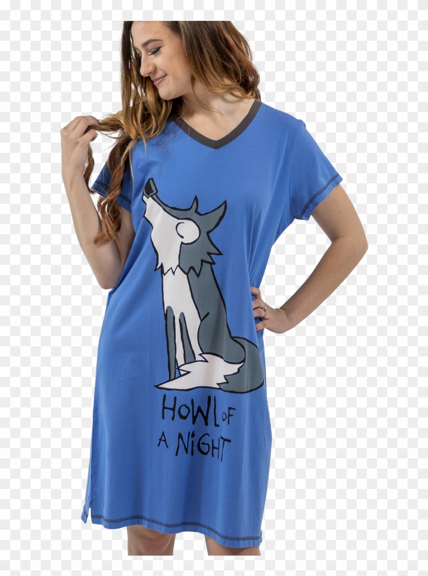 Howl Of A Night - Girl Clipart