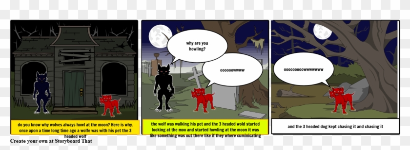 The Wolf - Cartoon Clipart