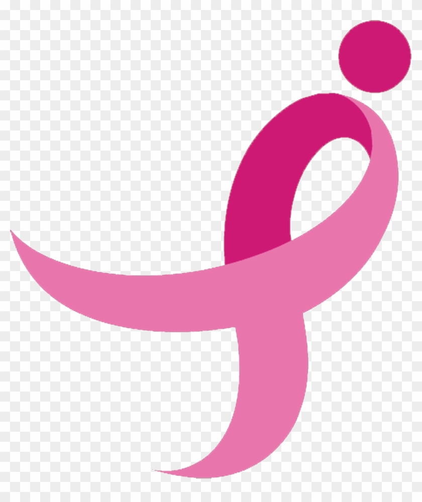 Breast Cancer Ribbon Png - Breast Cancer Ribbon Person Clipart #3680365