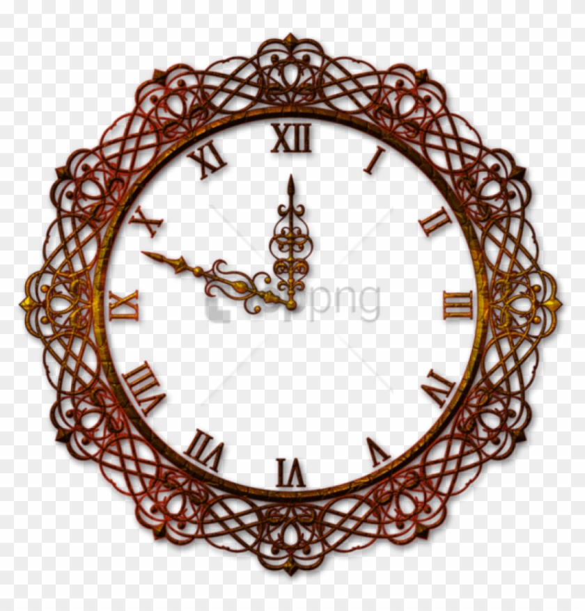 Free Png Wall Clock Png Image With Transparent Background - Clock Clipart