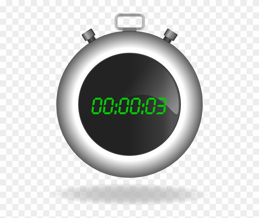 Seconds Time Clock Clipart