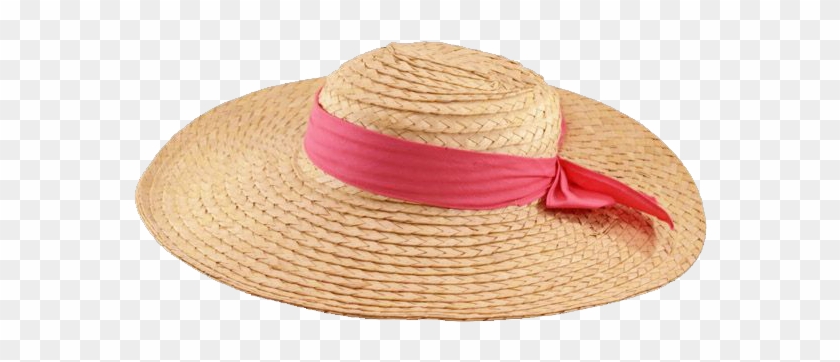 Sweet And Sassy Vintage Straw Sun-hat @rubylanecom - Wicker Clipart