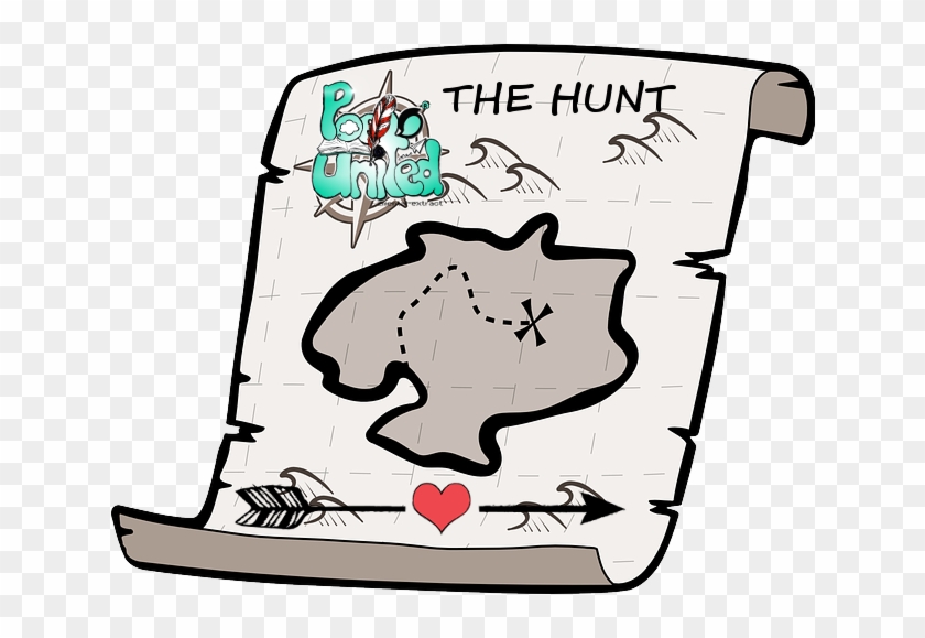 Steemit Poets United - Treasure Map Drawing Clipart #3680636