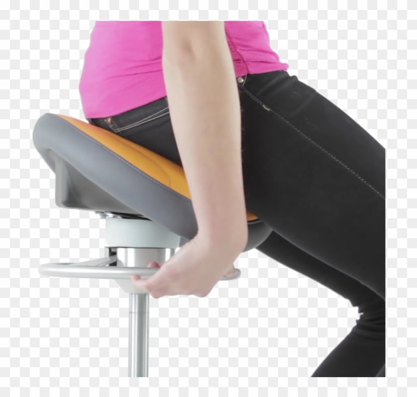 This Active Way Of Sitting Promotes Circulation And - Sitting Clipart #3680668