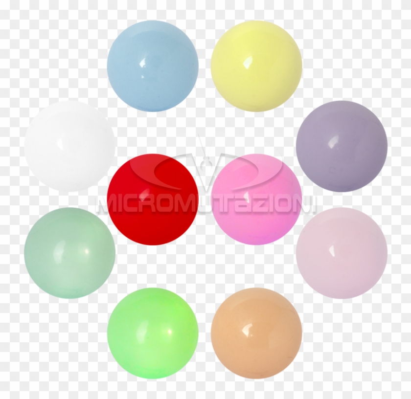 Enamel Steel Ball Balls & Attachments - Circle Clipart #3680789