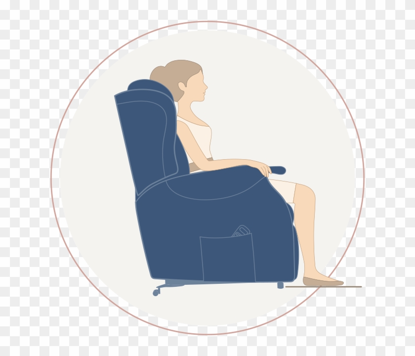 The Starting Point Is To Make Sure Your Bottom Fits - Sitting Clipart #3681117
