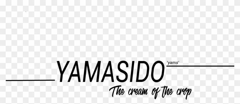 'yams' - Calligraphy Clipart