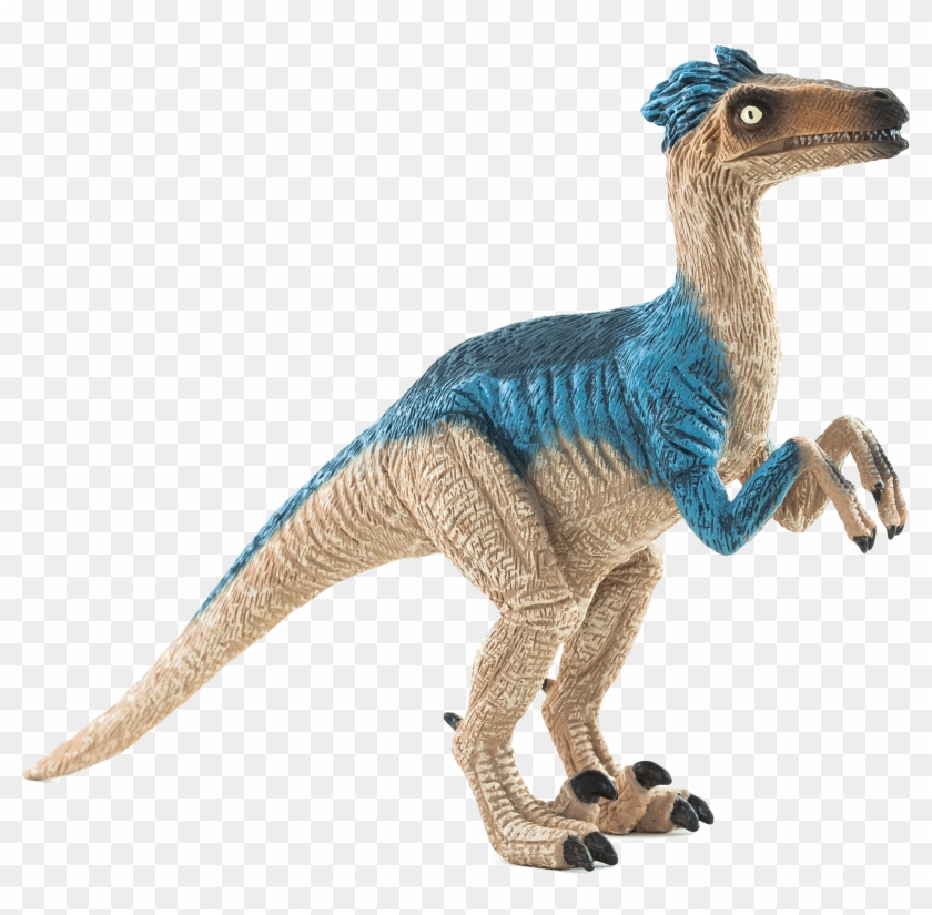 Children Learn Through Play, These Realistic Dinosaur - Mojo Fun Velociraptor Figure Clipart #3681654