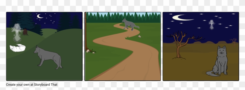 The Lone Wolf - Baseball Field Clipart