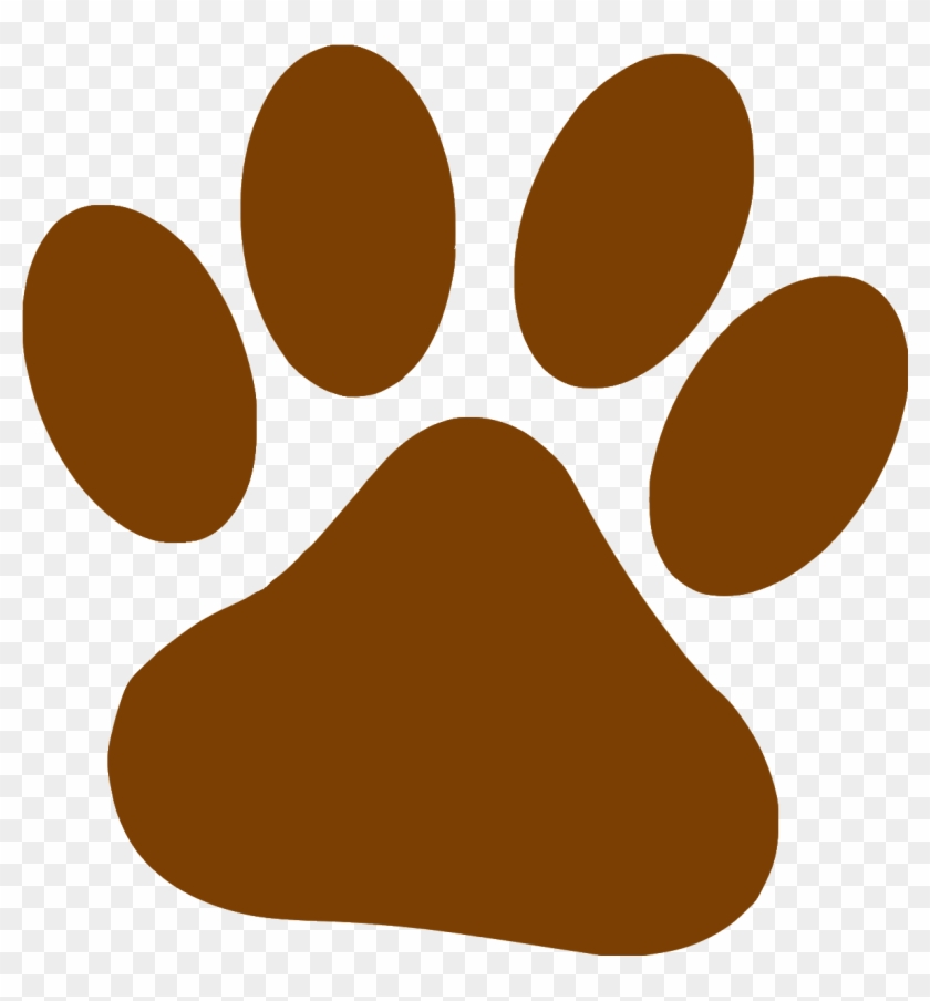 Descripción General De Privacidad - Huellas De Perro Marron Clipart