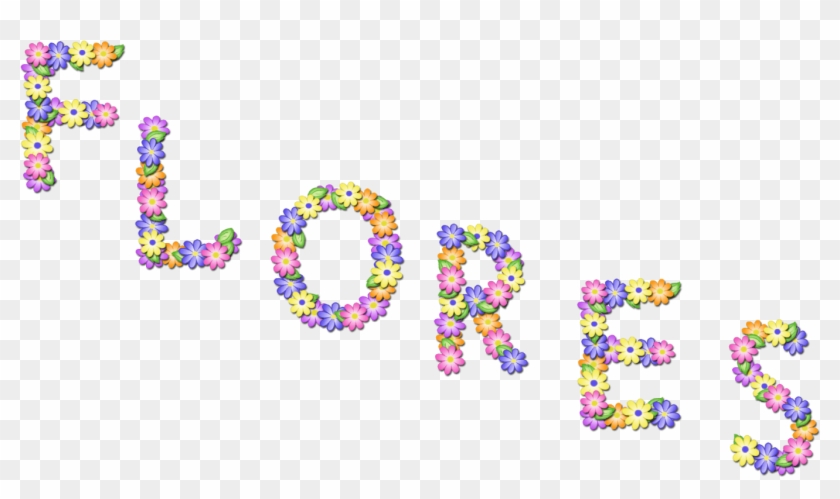 Letras Do Alfabeto Em Flores - Letras De De Flores F Clipart