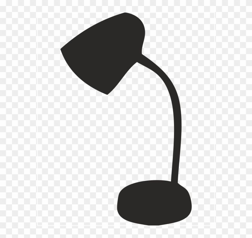Lampara - Silueta De Lampara En Png Clipart #3683001