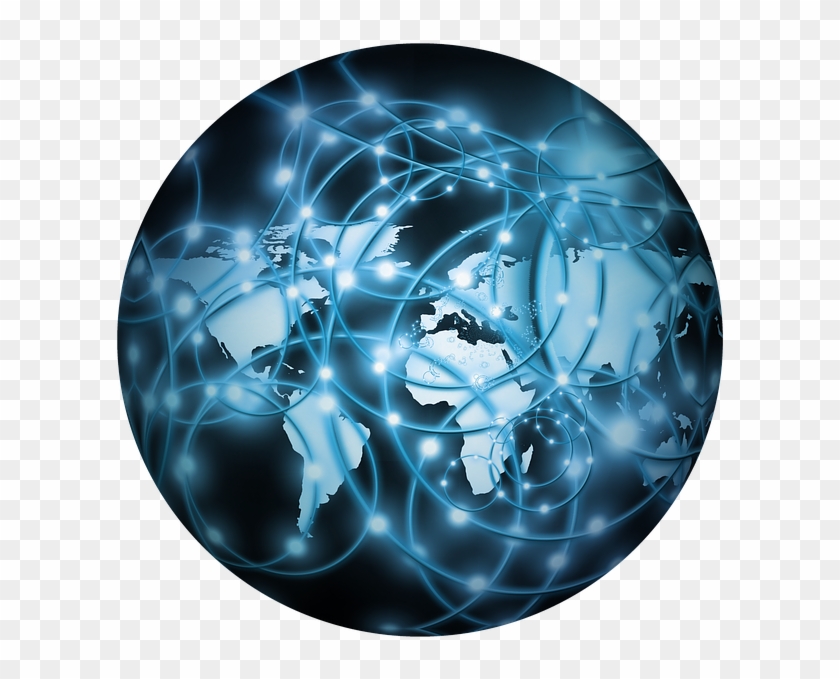 Rede, Planeta, Terra, Continentes, Universo - Sphere Clipart