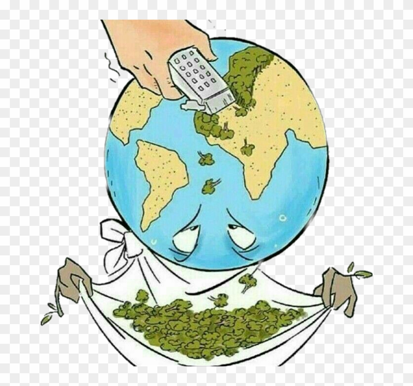 #planet #planeta #terra - Save The Planet Art Clipart