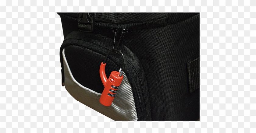 3 Digit Combo Lock - Messenger Bag Clipart #3683254