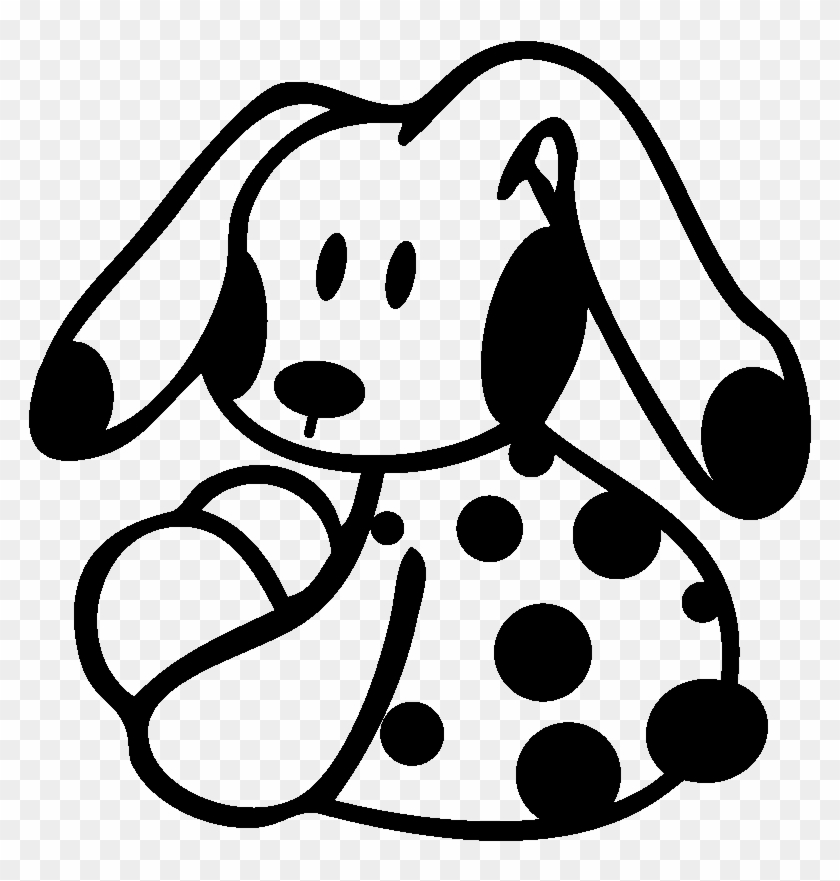 Sticker Chien En Peluche Ambiance Sticker Kc7061 Clipart