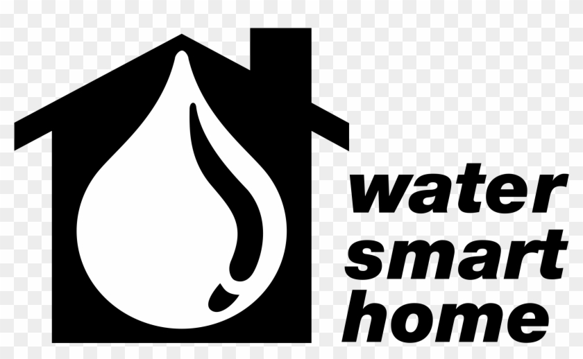 Water Smart Home Logo Png Transparent - Home Vector Clipart