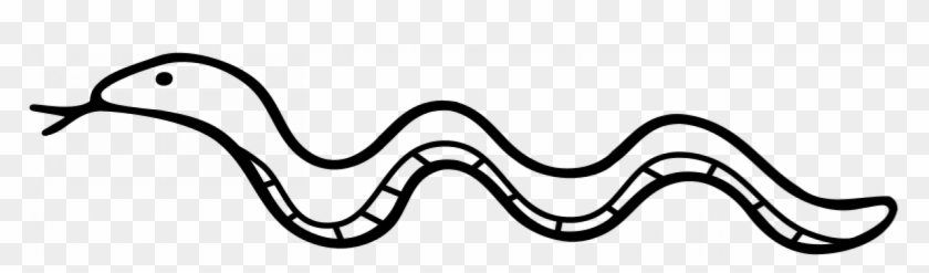 Clipart Info - Snake Outline - Png Download #3683484