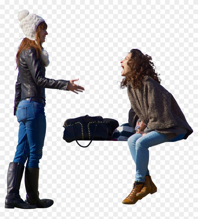 Women Talking Png Svg - Women Chatting Png Clipart #3683643