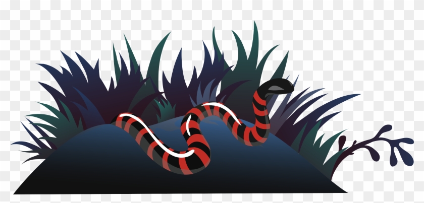 This Free Icons Png Design Of Ilmenskie Snake 1 - Snake Coral Cartoon Clipart #3683711