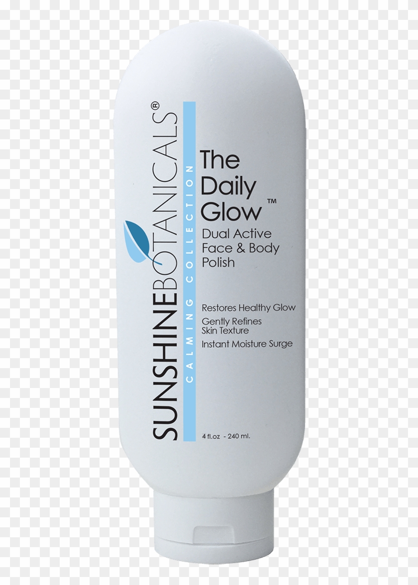The Daily Glow Face And Body Polish And Scrub - Sunscreen Clipart