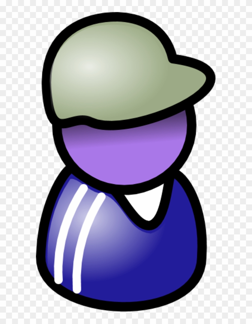 User Icon Male Man Wearing Football Hat - People Clipart - Png Download #3684003