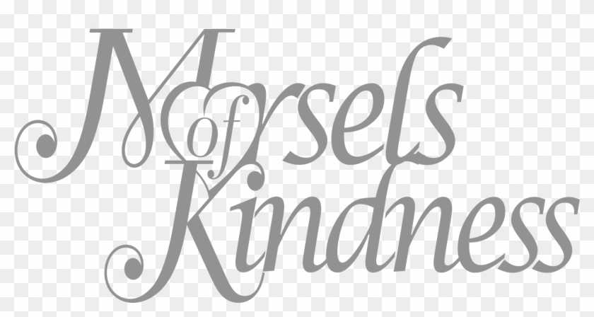 Morsels Of Kindness Logo - Calligraphy Clipart
