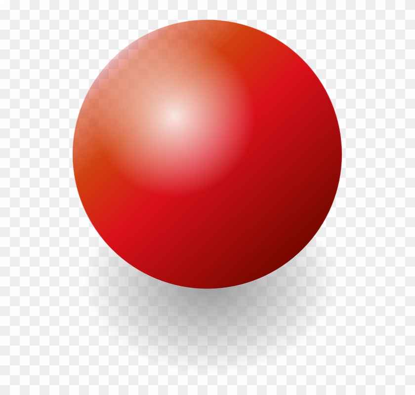 Esfera Navideña Roja Png - Sphere Clipart Transparent Png