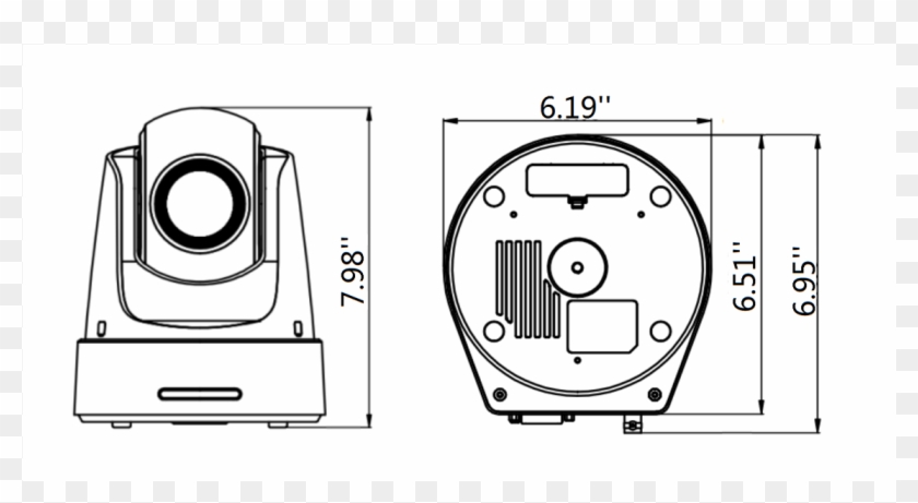 All In One Auto Tracking Camera For Broadcasting - Circle Clipart #3684970